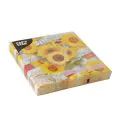 Servietten, 3-lagig 1/4-Falz 33 x 33 cm "Sunflower Field" - Bild 2 thumbnail