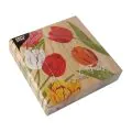 Servietten, 3-lagig 1/4-Falz 40 x 40 cm "Blooming Tulips" - Bild 2 thumbnail