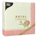 Servietten "ROYAL Collection" 1/4-Falz 40 x 40 cm "Tomato" - Bild 3 thumbnail