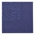 Servietten, "ROYAL Collection" 1/4-Falz 40 x 40 cm dunkelblau "Ornaments" - Bild 1 thumbnail