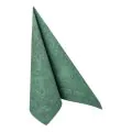 Servietten "ROYAL Collection" 1/4-Falz 40 x 40 cm dunkelgrün "Arabesque" - Bild 2 thumbnail