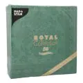 Servietten "ROYAL Collection" 1/4-Falz 40 x 40 cm dunkelgrün "Arabesque" - Bild 3 thumbnail