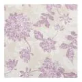 Servietten "ROYAL Collection" 1/4-Falz 40 x 40 cm lila "Flowers" - Bild 1 thumbnail