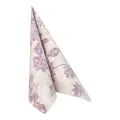 Servietten "ROYAL Collection" 1/4-Falz 40 x 40 cm lila "Flowers" - Bild 2 thumbnail
