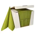 Servietten "ROYAL Collection" 1/4-Falz 40 x 40 cm olivgrün - Bild 2 thumbnail