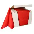 Servietten "ROYAL Collection" 1/4-Falz 40 x 40 cm rot - Bild 2 thumbnail