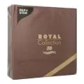 Servietten, braun "ROYAL Collection" 1/4-Falz 40 x 40 cm - Bild 3 thumbnail