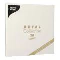 Servietten, weiss "ROYAL Collection" 1/4-Falz 40 x 40 cm - Bild 3 thumbnail