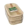 Siegelschalen aus Palmblatt "pure" eckig 400 ml, 24 x 15 x 4 cm ungeteilt - Bild 2 thumbnail