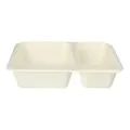 Siegelschalen aus Zuckerrohr, 2-geteilt, 1200 ml, 22,7 x 17,8 cm - Bild 3 thumbnail