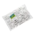 Snackgabeln(Mehrweg), PP, 13 cm, weiss, extra stabil - Bild 2 thumbnail