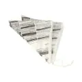 Spitztüten, Pergamentersatz, fettdicht, Füllinhalt 125 g, gefädelt, 19 x 19 x 27 cm "Newsprint" - Bild 4 thumbnail