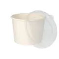 Suppenbecher "To Go", Pappe rund 500 ml Ø 11 cm · 8,3 cm weiss - Bild 3 thumbnail