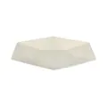 Teller aus Zuckerrohr "pure" 6-eckig 26 x 23 cm weiss "Diamond" - Bild 3 thumbnail