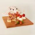 Tray für Fingerfood-Spieße, Bambus 25 x 30 cm - Bild 2 thumbnail