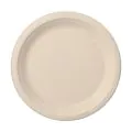 Zuckerrohr Teller "pure", ungeteilt Ø 23 cm natur - Bild 1 thumbnail