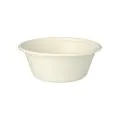 Zuckerrohrschalen To Go   "pure" 750 ml Ø 16,4 cm · 6 cm weiss - Bild 1 thumbnail